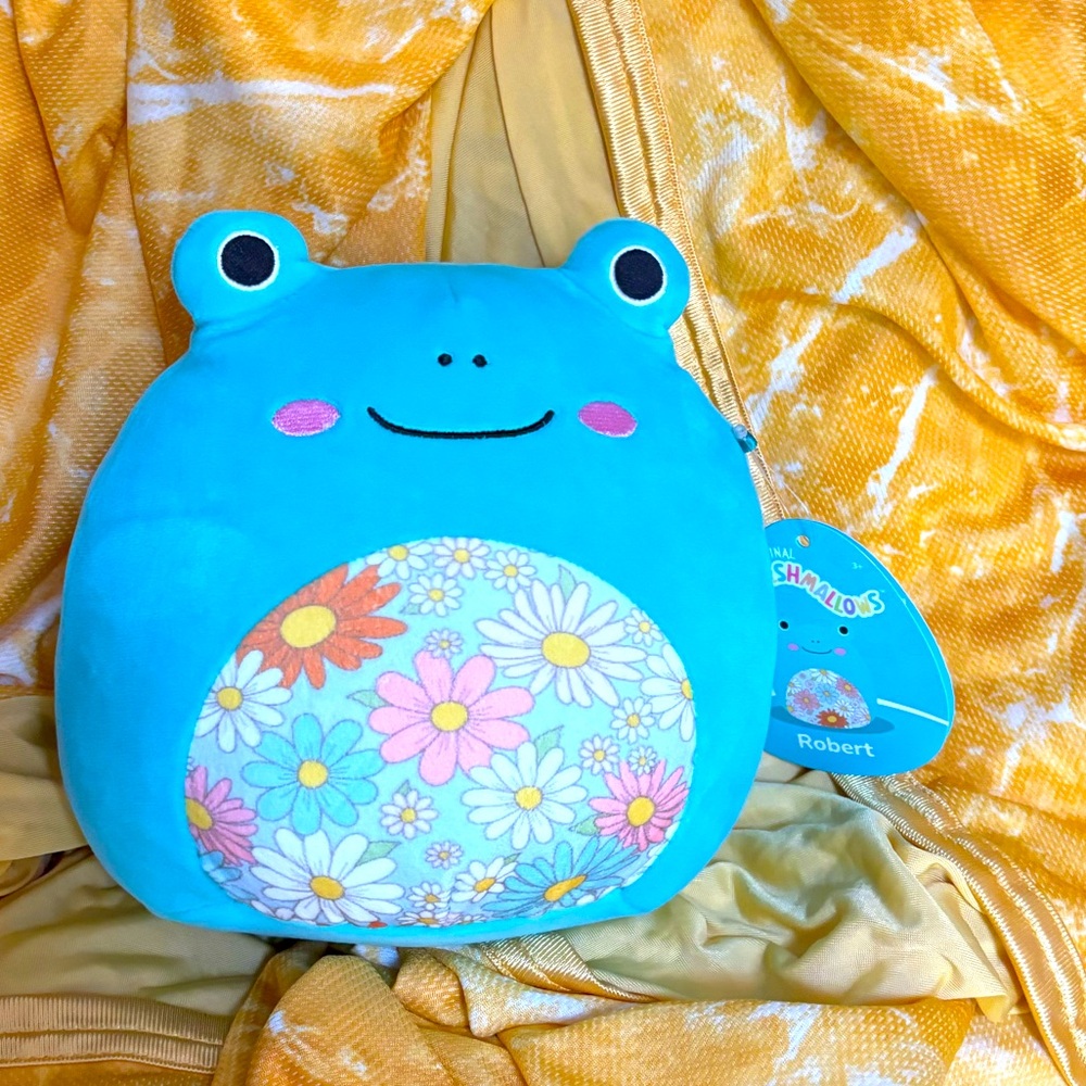 Squishmallow 7 inch Robert the Frog